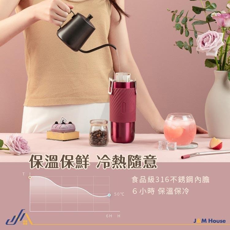 【台灣現貨】EQURA316不銹鋼隨行咖啡杯 咖啡保溫杯 不銹鋼保溫杯 保冰杯 吸管杯 520ml-細節圖6