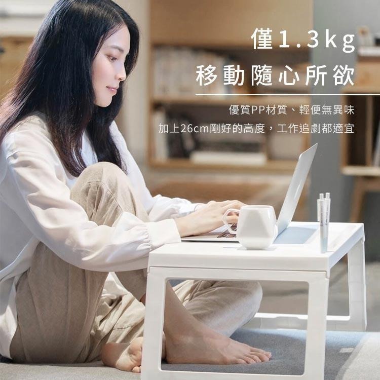 【台灣現貨】小米有品 潔致摺疊小方桌 筆電桌 床上桌 摺疊桌 折疊桌-細節圖4
