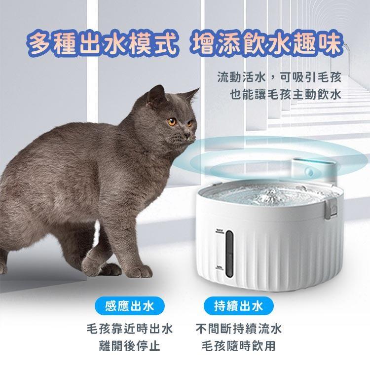 【台灣現貨】智能寵物飲水機 寵物飲水機 無線飲水機 貓咪飲水機 狗狗飲水機  寵物喝水 寵物活水機 贈濾芯1片-細節圖4