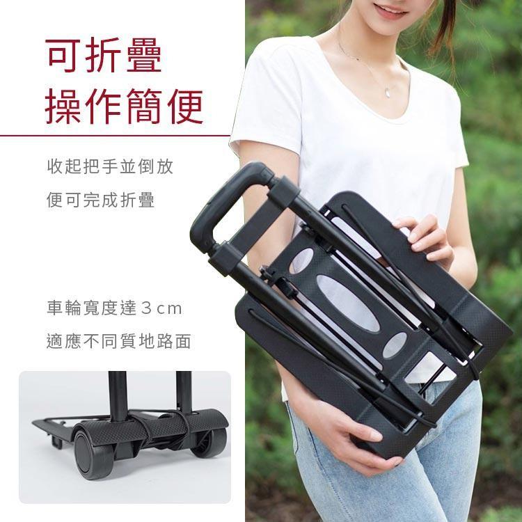 【台灣現貨】小米有品宜諾樂活摺疊手拉購物車 購物車 附牛津布購物袋套裝款 手拉車 買菜車 小拉車-細節圖3