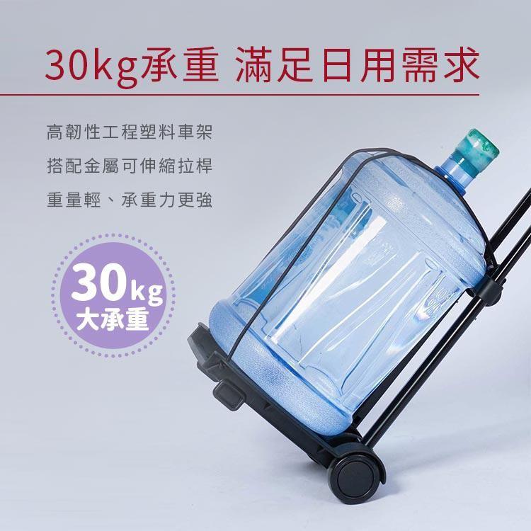 【台灣現貨】小米有品宜諾樂活摺疊手拉購物車 購物車 附牛津布購物袋套裝款 手拉車 買菜車 小拉車-細節圖5