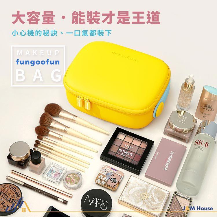 fungoofun化妝收納包 防水收納包 旅行化妝包 手提收納包 沙灘包 游泳包 洗漱包-細節圖6