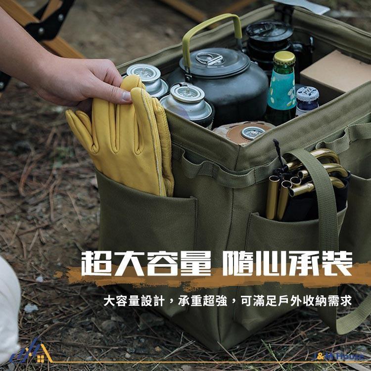 戶外摺疊收納箱 裝備箱 露營收納袋 露營裝備袋 戰術收納包 多功能收納包 户外工具收纳箱-細節圖2
