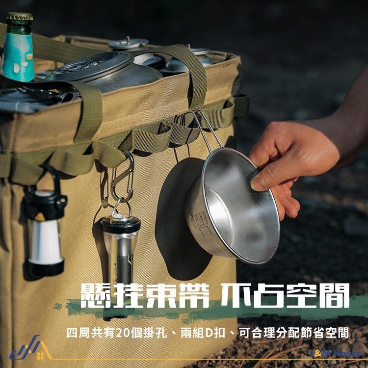 戶外摺疊收納箱 裝備箱 露營收納袋 露營裝備袋 戰術收納包 多功能收納包 户外工具收纳箱-細節圖3