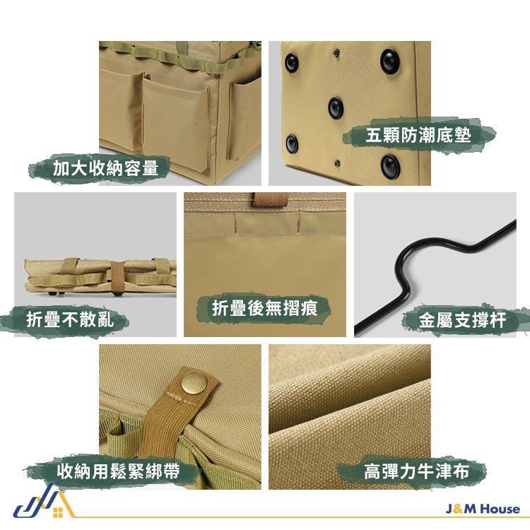 戶外摺疊收納箱 裝備箱 露營收納袋 露營裝備袋 戰術收納包 多功能收納包 户外工具收纳箱-細節圖8