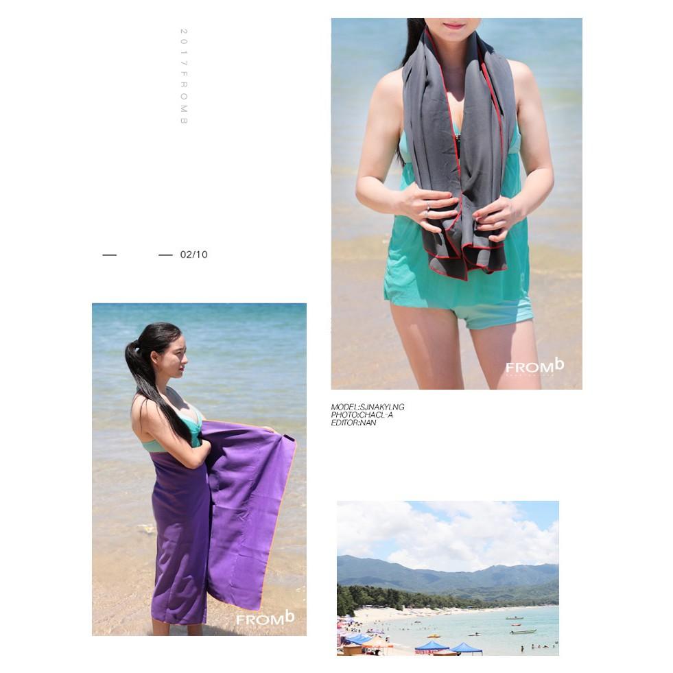 【台灣出貨】ROMIX RH04 速乾沙灘巾 浴巾 吸水巾 運動毛巾 大毛巾 運動速乾巾 運動毛巾-細節圖5