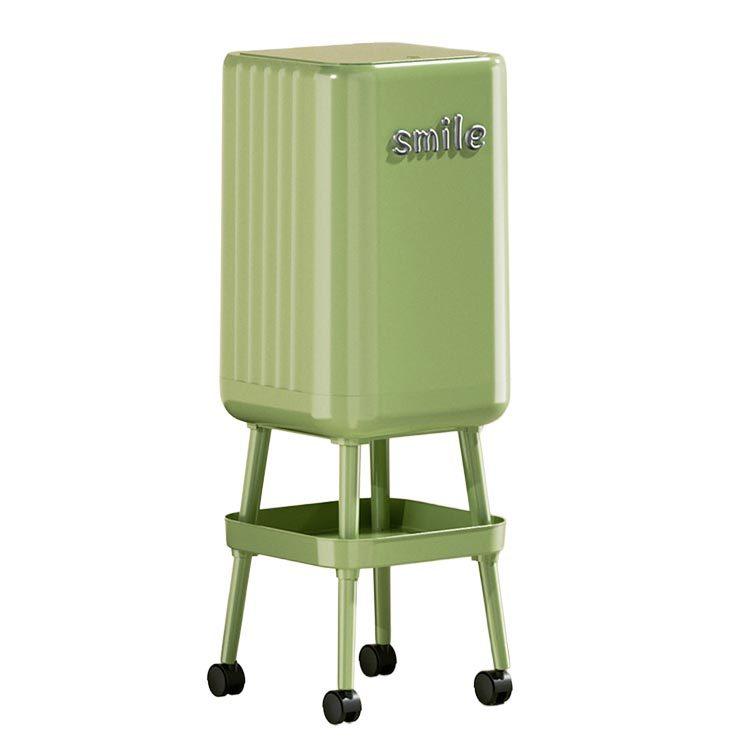 高腳可置物垃圾桶 免彎腰 大容量垃圾桶 垃圾桶 帶輪垃圾桶 帶蓋垃圾桶 廚房垃圾桶 按壓開蓋垃圾桶 廁所 臥室-細節圖2