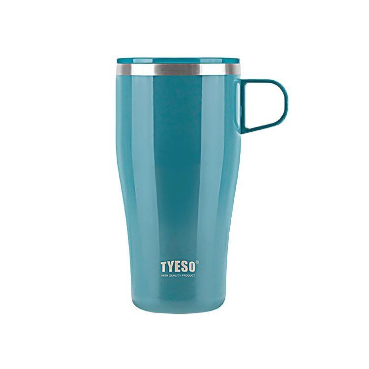 TYESO不銹鋼馬克杯 304不銹鋼保溫杯 500ml 環保杯 咖啡杯 辦公杯 隨行杯 保溫杯-細節圖2