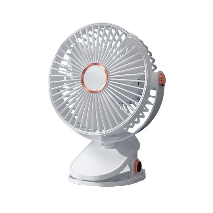 超靜音夹式電風扇 夾扇 充電小風扇 風扇 涼風扇 推車風扇 寵物風扇 隨身風扇-細節圖2