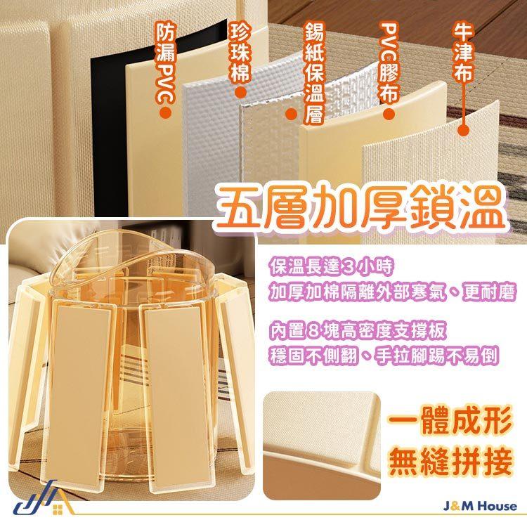 [現貨升級款]摺疊保溫泡腳桶 帶蓋過膝排水口式泡腳桶 抑菌防黴泡腳桶 泡腳桶 足浴袋 泡腳袋 泡腳包 泡腳-細節圖3