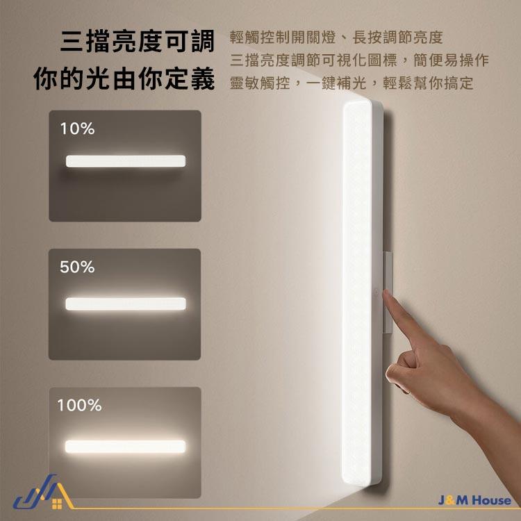 米家磁吸閱讀燈 LED燈 床頭燈 觸控燈 磁吸燈 手電筒 USB充電-細節圖6