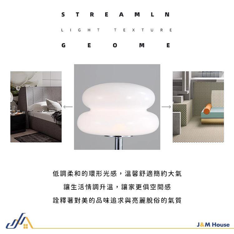 北歐漢堡燈 氛圍燈 小夜燈 玻璃桌燈 床頭燈 臥室燈 可調光LED桌燈 檯燈 閱讀燈 玄關燈-細節圖3