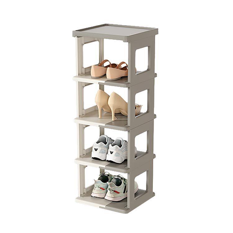 創意摺疊鞋架 鞋櫃 折疊鞋櫃 5層鞋架 玄關鞋櫃 鞋架 收納鞋盒 免組裝鞋櫃 免安裝鞋盒-細節圖2