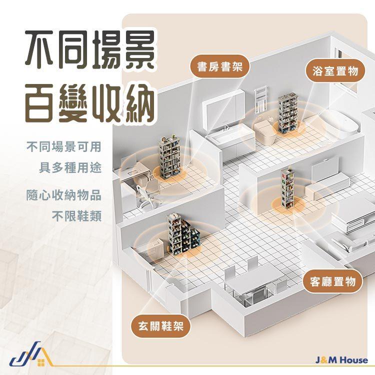 創意摺疊鞋架 鞋櫃 折疊鞋櫃 5層鞋架 玄關鞋櫃 鞋架 收納鞋盒 免組裝鞋櫃 免安裝鞋盒-細節圖6