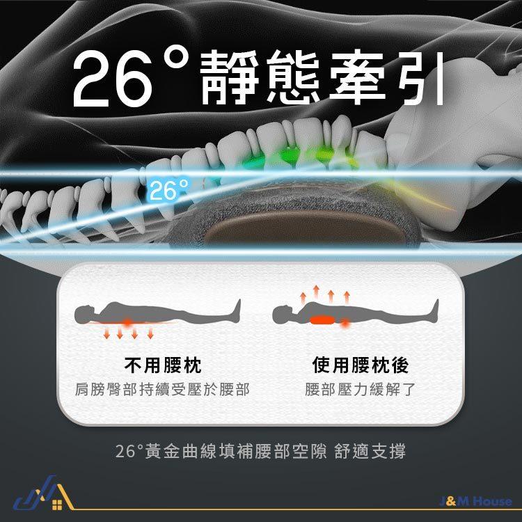恆溫按摩腰椎枕 床上睡眠護腰墊 腰椎枕 腰枕 孕婦睡眠護腰枕 睡覺腰部支撐 腰椎修復枕 靠腰枕-細節圖4