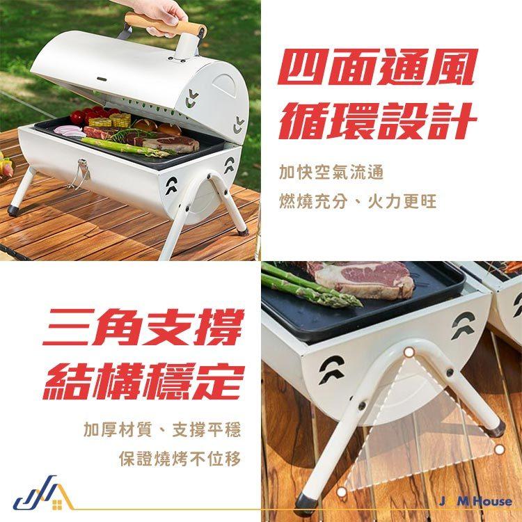 戶外燒烤爐 美式BBQ烤肉爐 悶烤燒烤架 烤肉架 燒烤盤-細節圖6