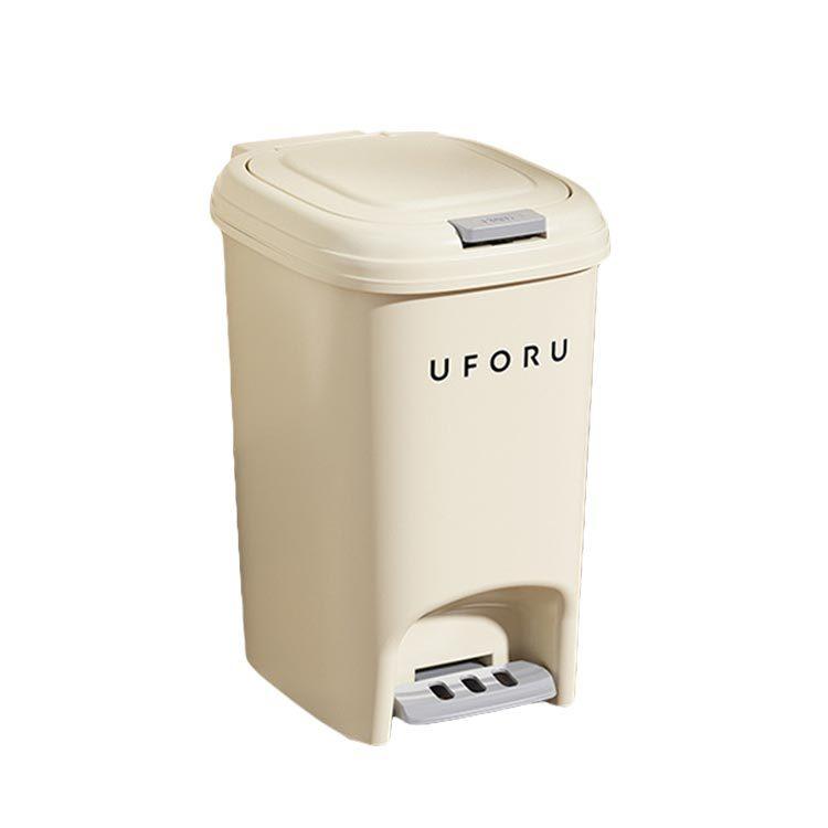 兩用按壓腳踏垃圾桶 雙開垃圾桶 壓式垃圾桶 靜音緩降 大垃圾桶 帶蓋垃圾桶 廚房 臥室 客廳垃圾桶 8L-細節圖2