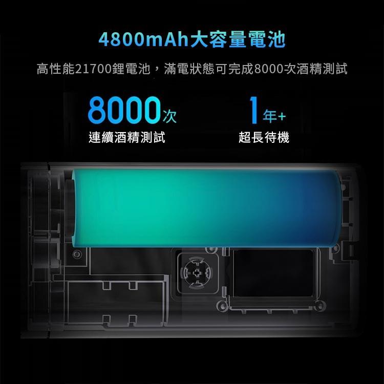 【台灣出貨】小米有品納拓四合一酒精測試儀 酒精測試機 Type-C充電-細節圖6