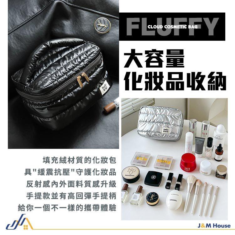 雲朵化妝包 化妝包 防水化妝包 收納包 洗漱包 手提化妝包 大容量化妝包 化妝品收納 防水包 雲朵包 小號-細節圖3