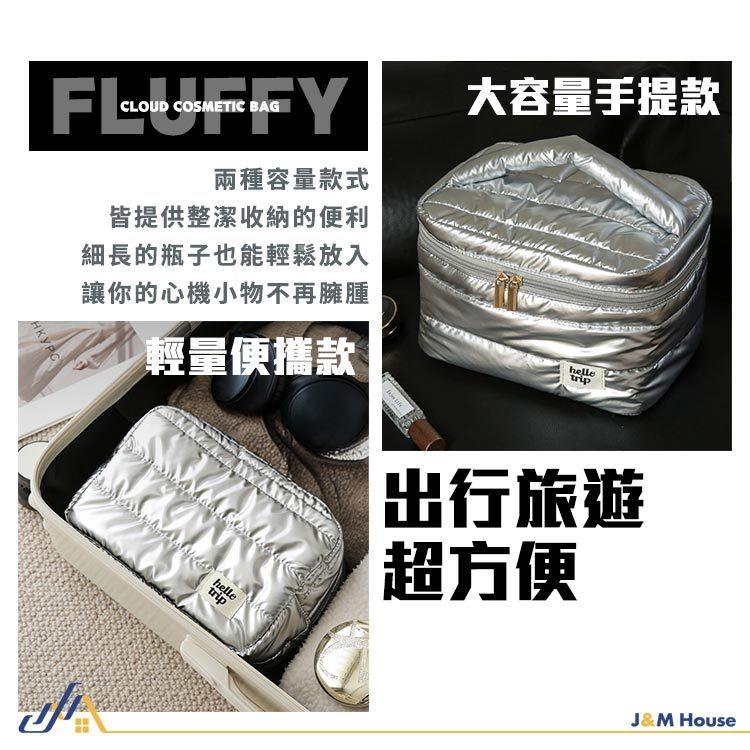 雲朵化妝包 化妝包 防水化妝包 收納包 洗漱包 手提化妝包 大容量化妝包 化妝品收納 防水包 雲朵包 小號-細節圖5