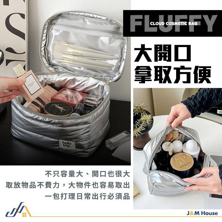 雲朵化妝包 化妝包 防水化妝包 收納包 洗漱包 手提化妝包 大容量化妝包 化妝品收納 防水包 雲朵包 小號-細節圖6