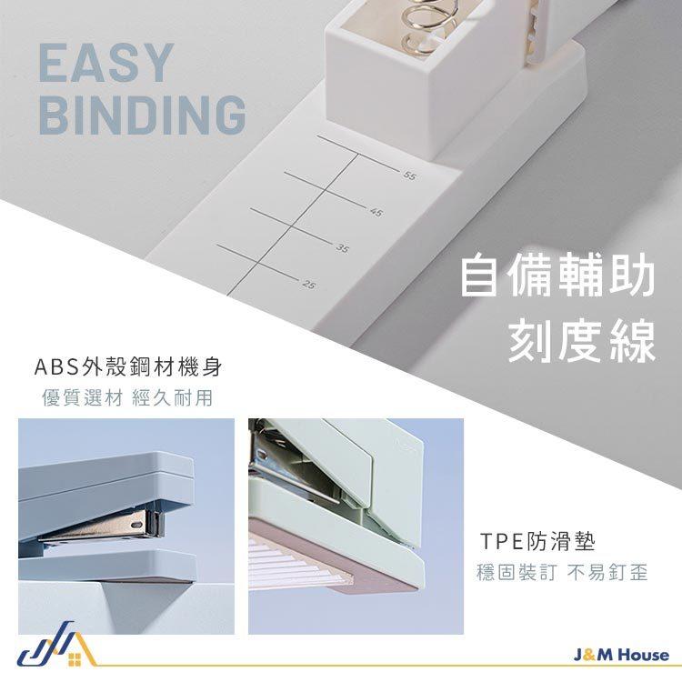 可旋轉訂書機 釘書機 便攜釘書機 裝訂機 輕巧型訂書機 釘書機 學生文具 辦公文具 贈釘針100枚-細節圖7