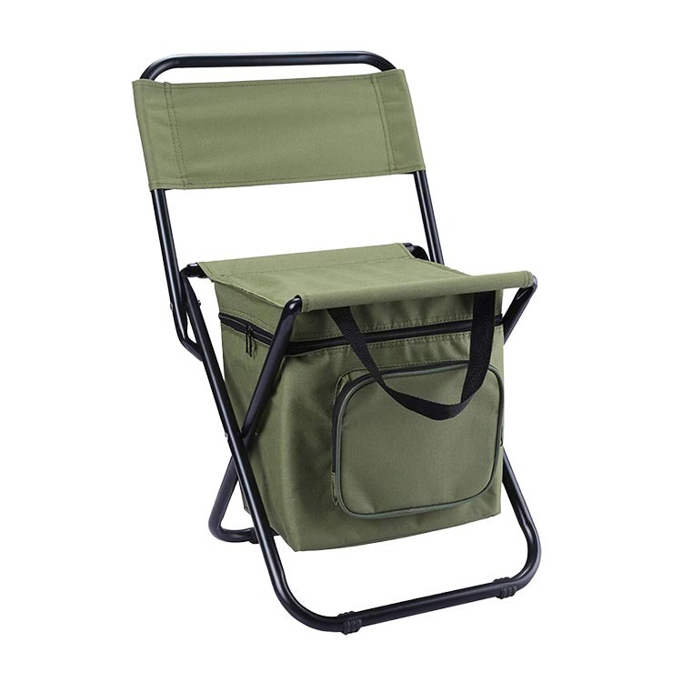 便攜戶外折疊椅 多功能保溫摺疊椅 3合一休閒野營釣魚椅 摺疊儲物椅 休閒椅 戶外扎野營釣魚椅子 靠背椅 野餐椅-細節圖2