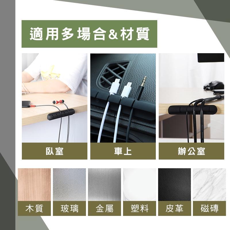 【台灣現貨 免運費！整線神器】多孔集線器 矽膠固線器 充電線收納 數據線收納 集線器 電線收納 固線器 整線器 電線固定-細節圖8