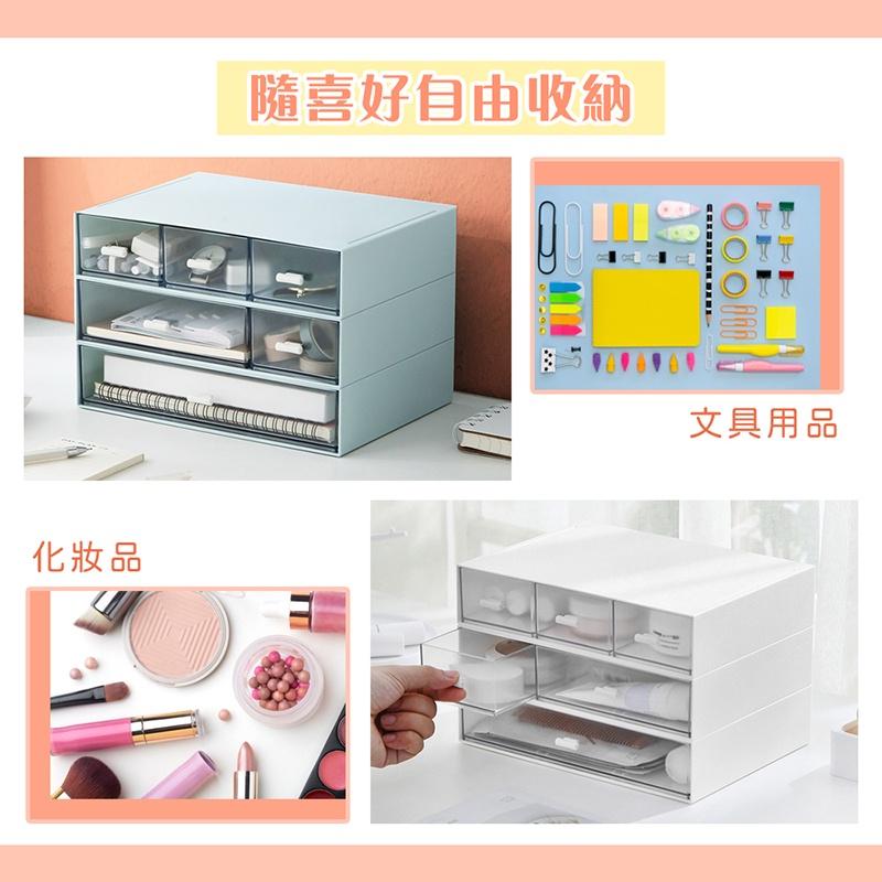 【台灣現貨 免運費！防潮防塵A5大空間】桌面抽屜收納盒 桌上收納 文具收納盒 整理盒儲物盒 小抽屜 抽屜盒 辦公桌上抽屜-細節圖8