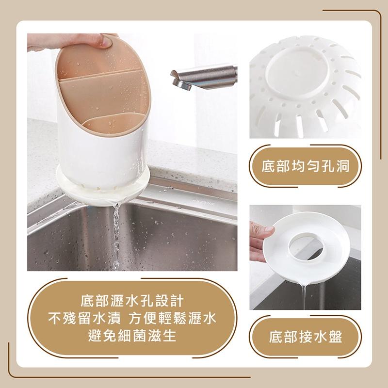 【台灣現貨 免運費！分層瀝水收納】瀝水筷子架 餐具架 筷子 瀝水 收納 餐具 廚房 筷子架 瀝水架 餐具收納架 廚房收納-細節圖3
