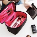 💖彩妝品隨身收納包 * 手提化妝包 * 刷具包 萬用包 格層分類 收納 化妝刷包-規格圖4