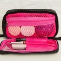 💖彩妝品隨身收納包 * 手提化妝包 * 刷具包 萬用包 格層分類 收納 化妝刷包-規格圖4