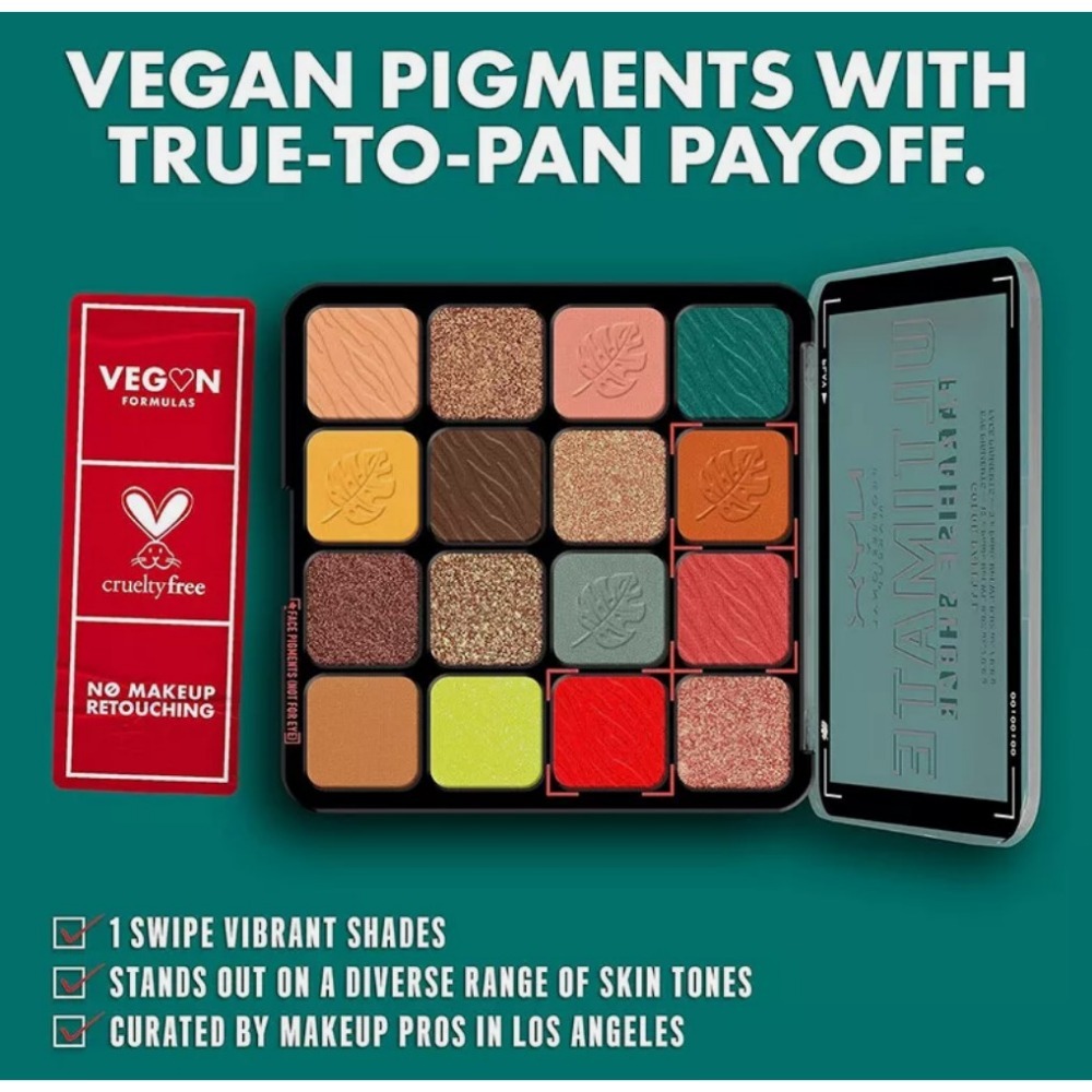 新品上架 🍁美國NYX 大地色 烏托邦 楓葉 warm neturals 眼影盤 眼影-規格圖4