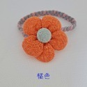 布質花花麻繩髮圈 髮束-規格圖1