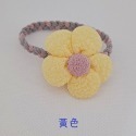 布質花花麻繩髮圈 髮束-規格圖1