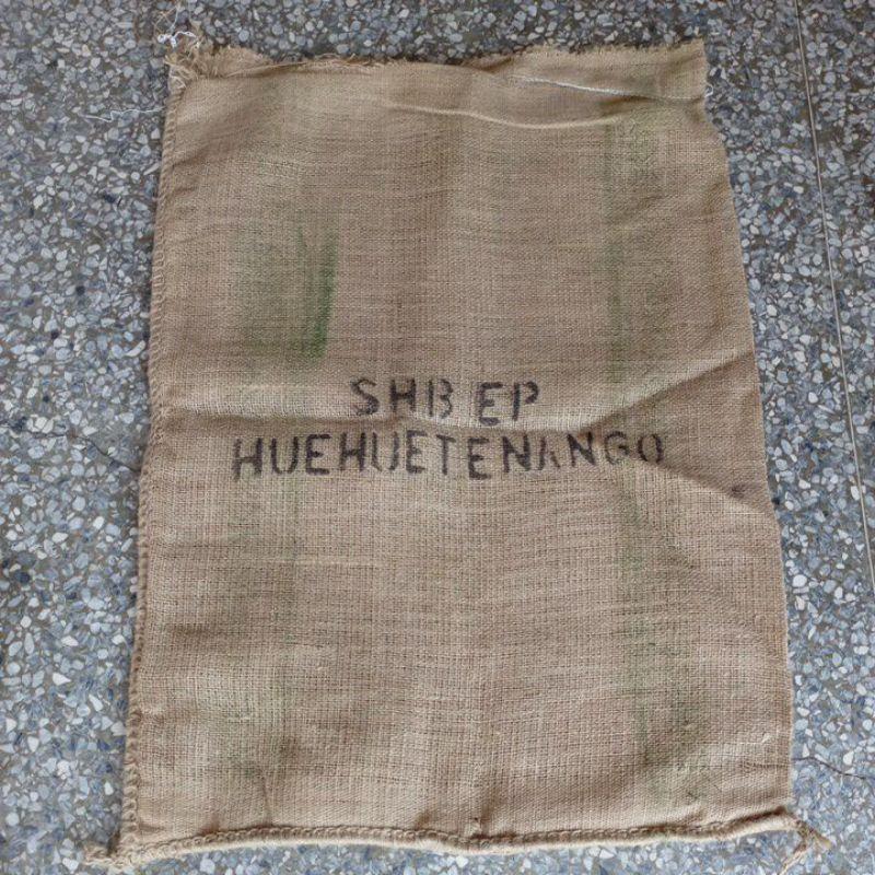 二手咖啡豆麻布袋 (大)  裝飾擺設、園藝造景、縫製物品 養護水泥(麻袋 布袋 麻布袋 咖啡袋 咖啡豆袋 咖啡豆麻布袋)-細節圖3