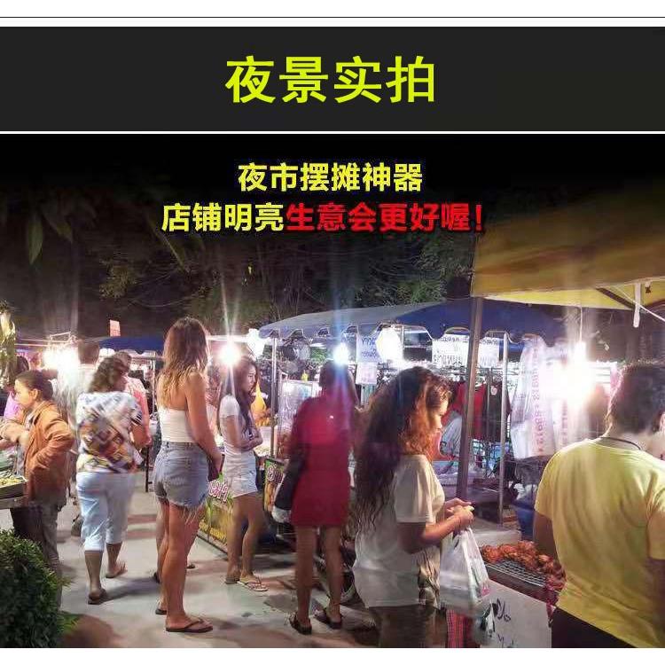 【【台灣現貨】】LED照明燈 防水戶外燈 USB夜市燈 擺攤燈 充電LED燈 緊急照明燈 LED露營燈 小夜燈-細節圖5