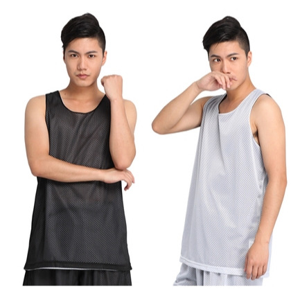 [台灣出貨]（球衣+球褲套裝出售）雙面雙色 可印字印號 籃球服 套裝 男籃球服  女籃球服 網眼 雙面籃球服 訓練組隊-細節圖6