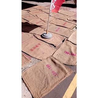 麻布袋、栗子麻布袋、板栗麻布袋、咖啡布袋，大型麻布袋 供園藝堆肥/農用鋪地無毒種作除雜草/寵物抓板/養豬場用-細節圖3