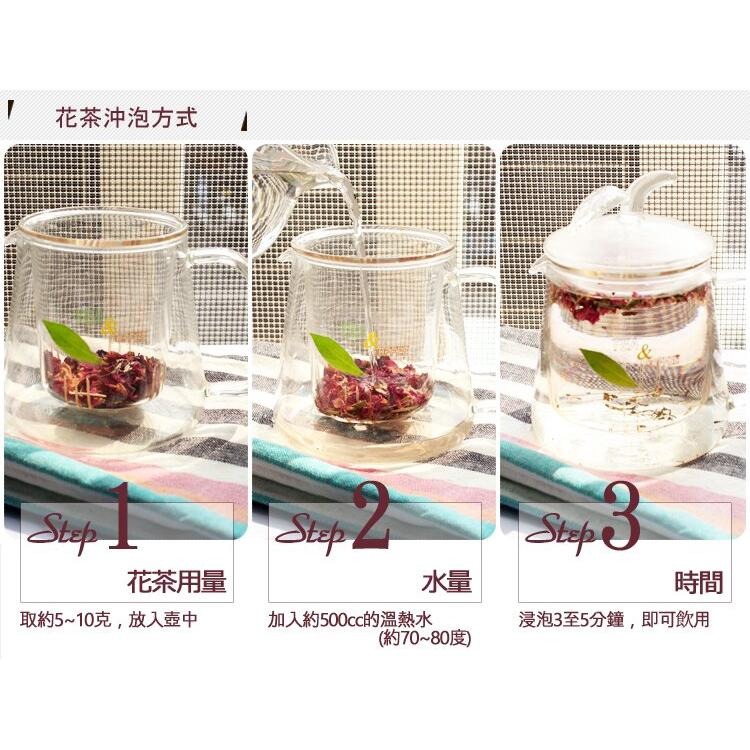 【正心堂】 青春美人 75克 複方花茶 草本茶 無咖啡因 花草茶 花茶批發 特調花茶-細節圖3