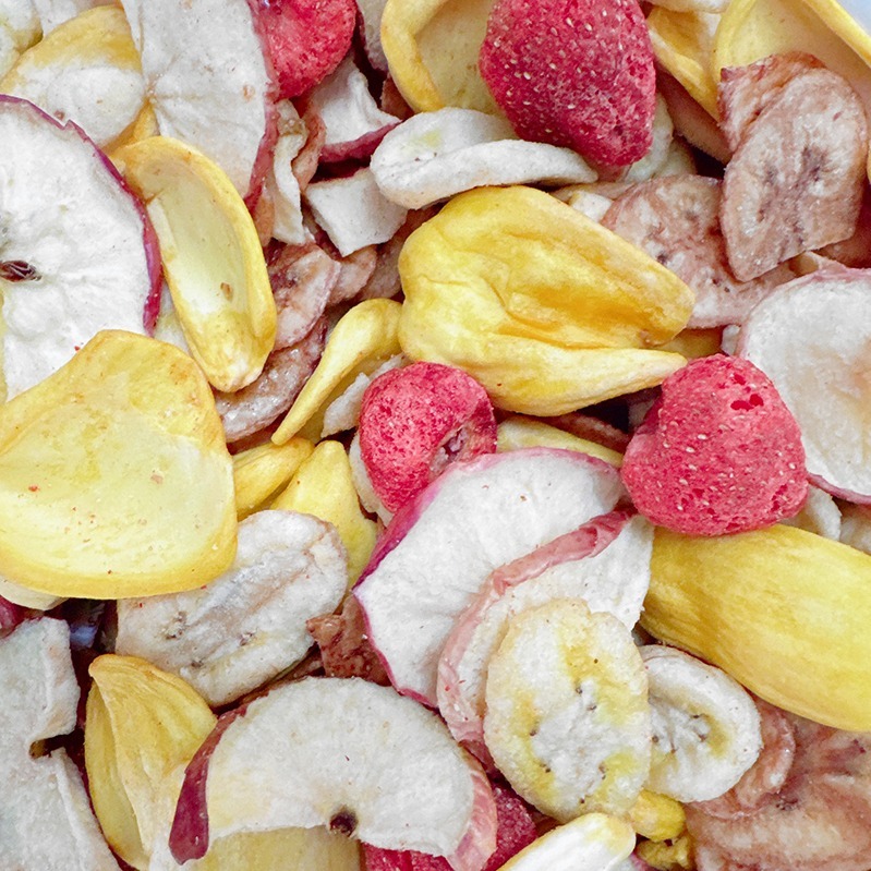 【正心堂】 新品 水果餅乾 250克 草莓 蘋果 香蕉 波羅蜜 綜合水果餅乾-細節圖2