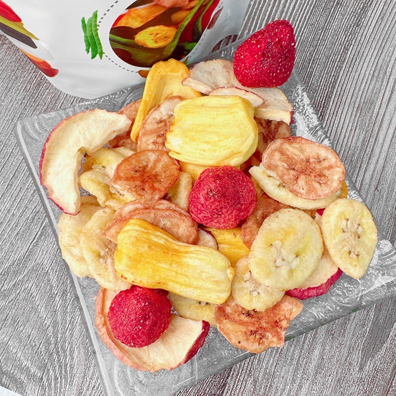 【正心堂】 新品 水果餅乾 250克 草莓 蘋果 香蕉 波羅蜜 綜合水果餅乾-細節圖3