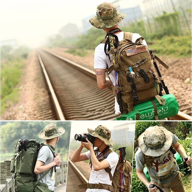 奔尼帽 迷彩漁夫帽 登山帽 遮陽帽 防曬帽 迷彩帽 釣魚帽 戰術帽 漁夫帽【IB258】99750走走去旅行-細節圖3