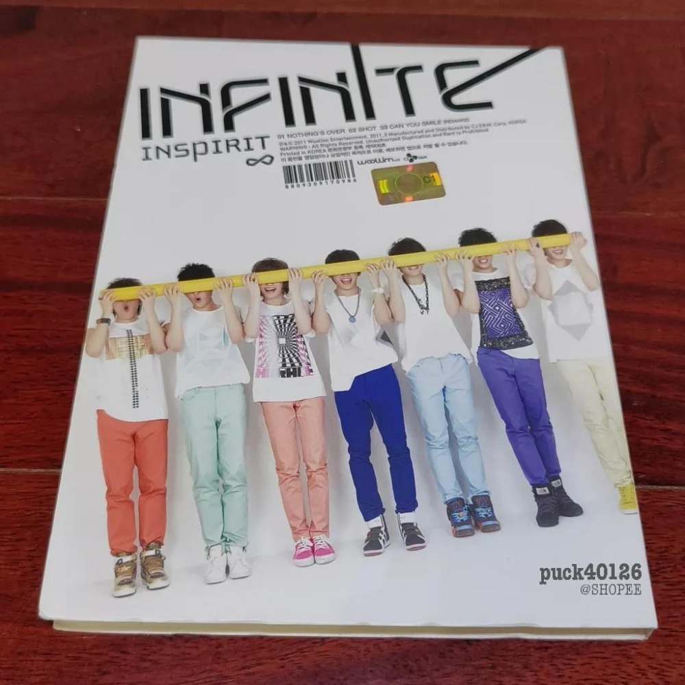 韓版二手單曲 INFINITE INSPIRIT DESTINY 兩張合售 Hoya 大卡-細節圖3