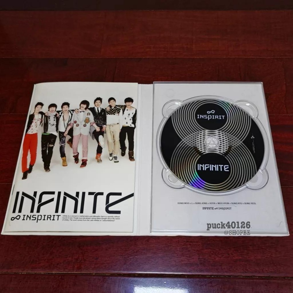 韓版二手單曲 INFINITE INSPIRIT DESTINY 兩張合售 Hoya 大卡-細節圖4