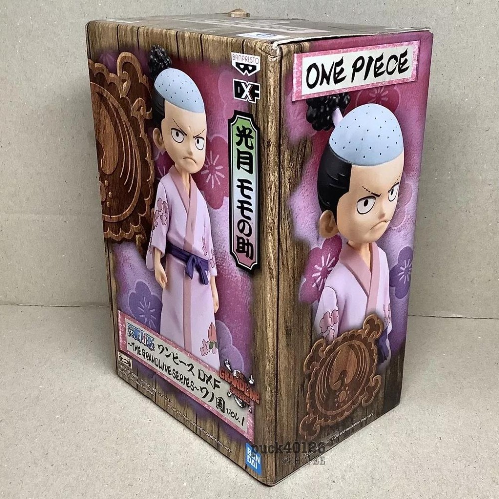 代理 白證 航海王 DXF 和之國 vol.1 光月桃之助 桃之助 ONE PIECE 公仔 景品-細節圖3