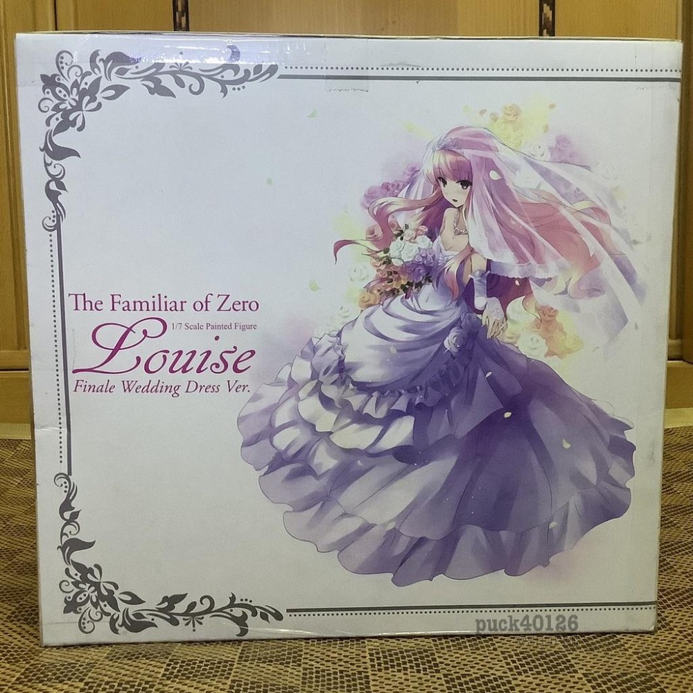 巨無霸公仔 零之使魔 露易絲 Louise 婚紗 禮服 花嫁 Final Wedding Dress ver 公仔 港版-細節圖2