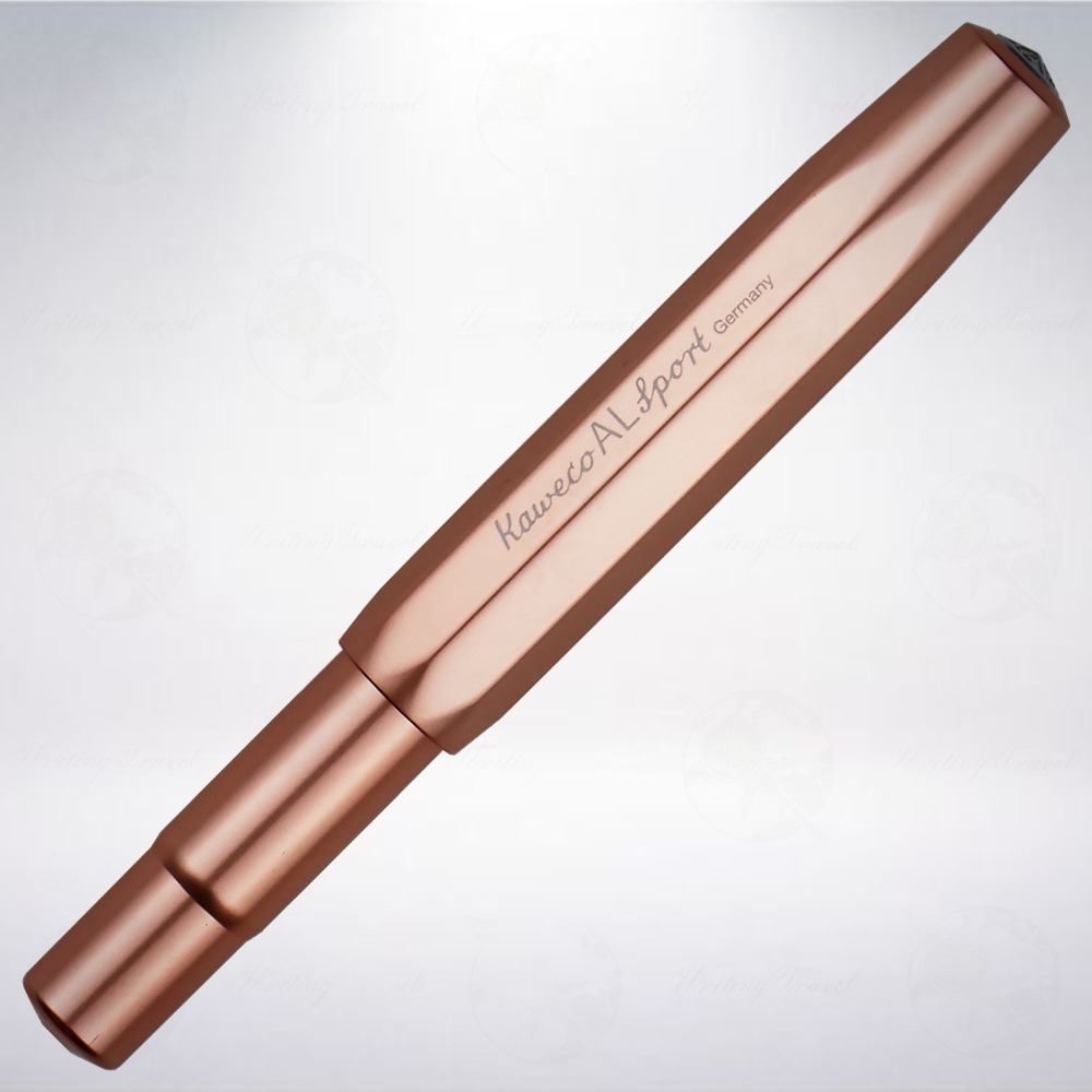 德國 Kaweco AL Sport Gel Roller 特別款鋼珠筆: 玫瑰金/Rose Gold-細節圖2