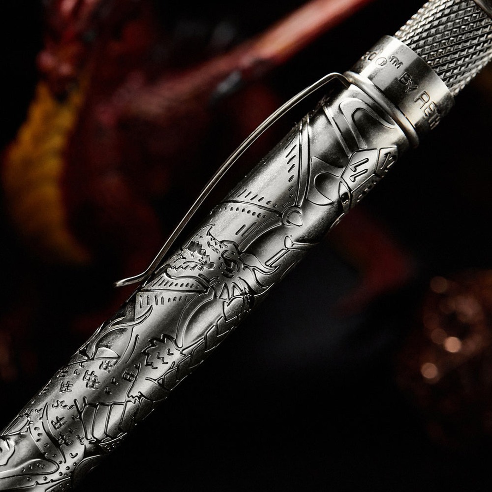 美國 Retro 51 Tornado rollerball 限量版鋼珠筆: 火與骰子/Fire&Dice-細節圖4