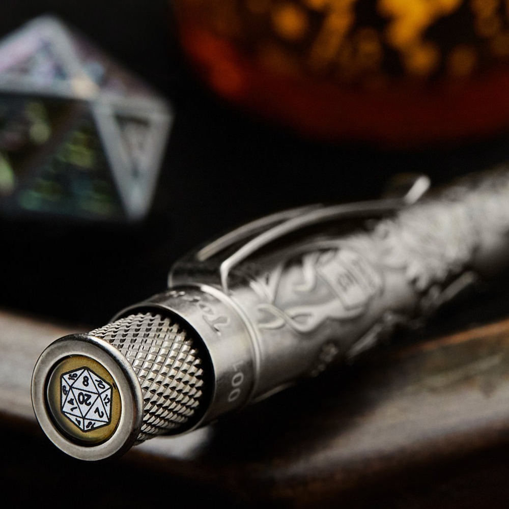 美國 Retro 51 Tornado rollerball 限量版鋼珠筆: 火與骰子/Fire&Dice-細節圖5